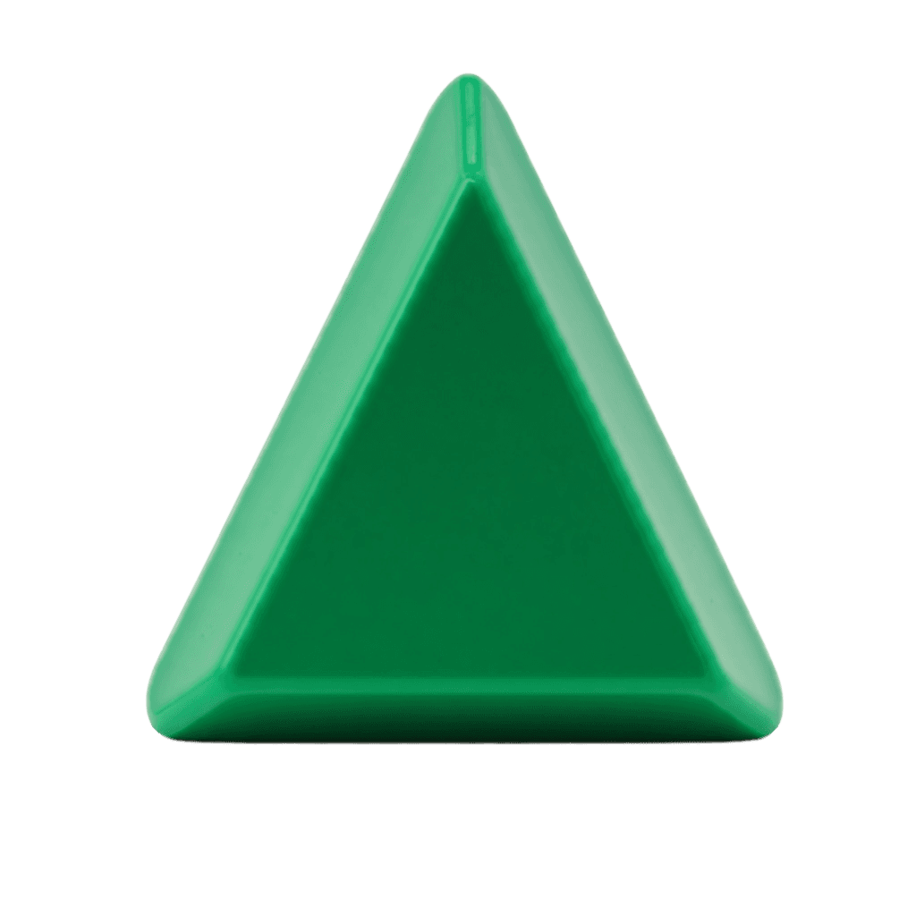 Green Triangle PNG Transparent Image Free Download | PNG Perfect