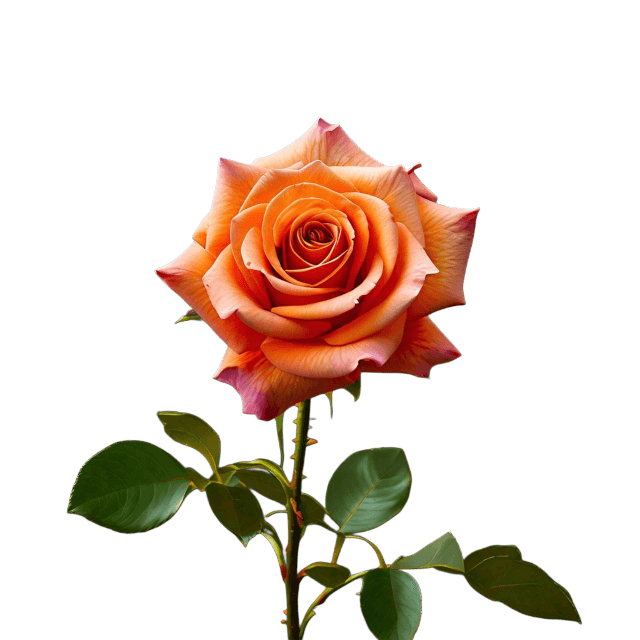 Orange Rose PNG Transparent Image Free Download | PNG Perfect
