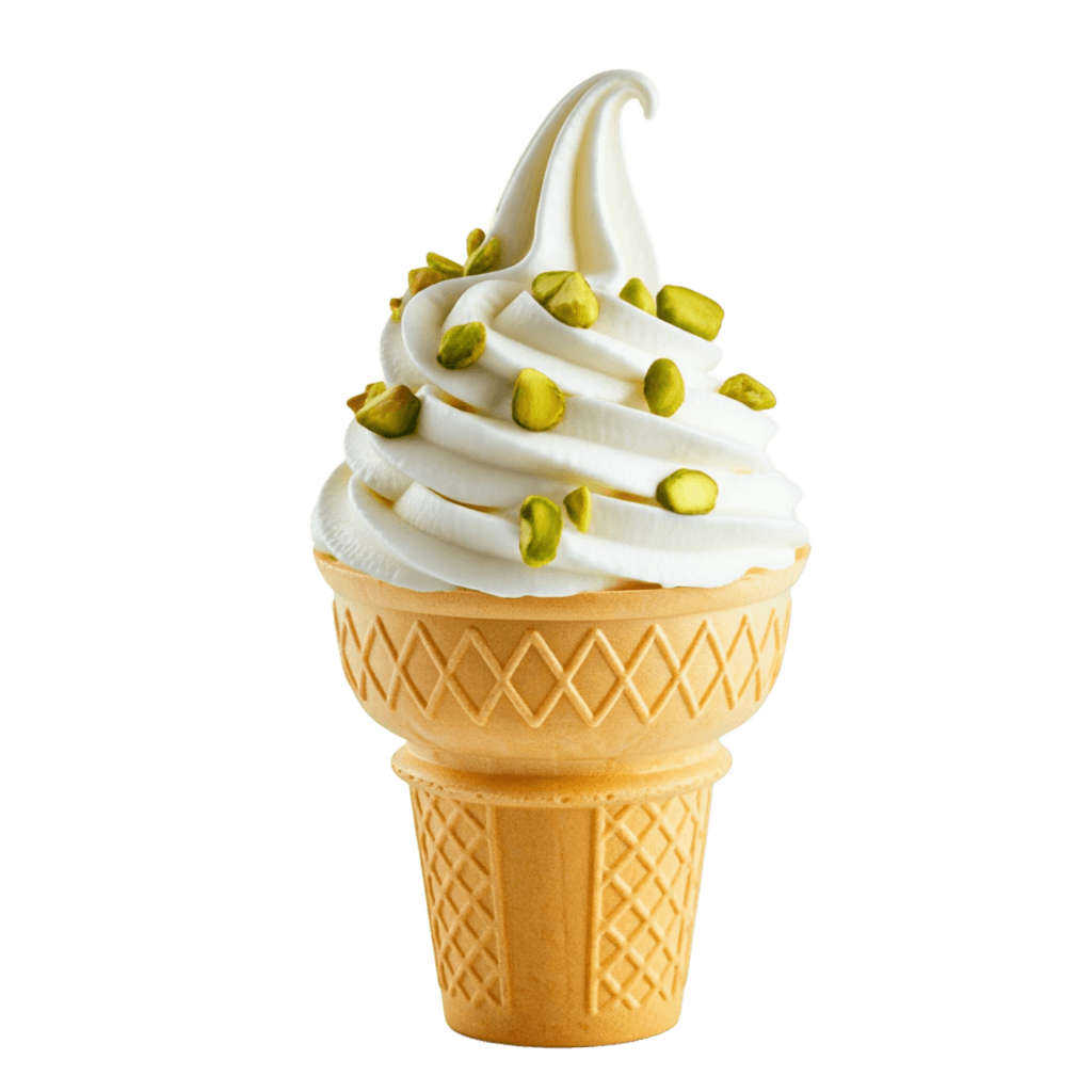 Pistachio Cone Ice Cream PNG Transparent Image Free Download | PNG Perfect