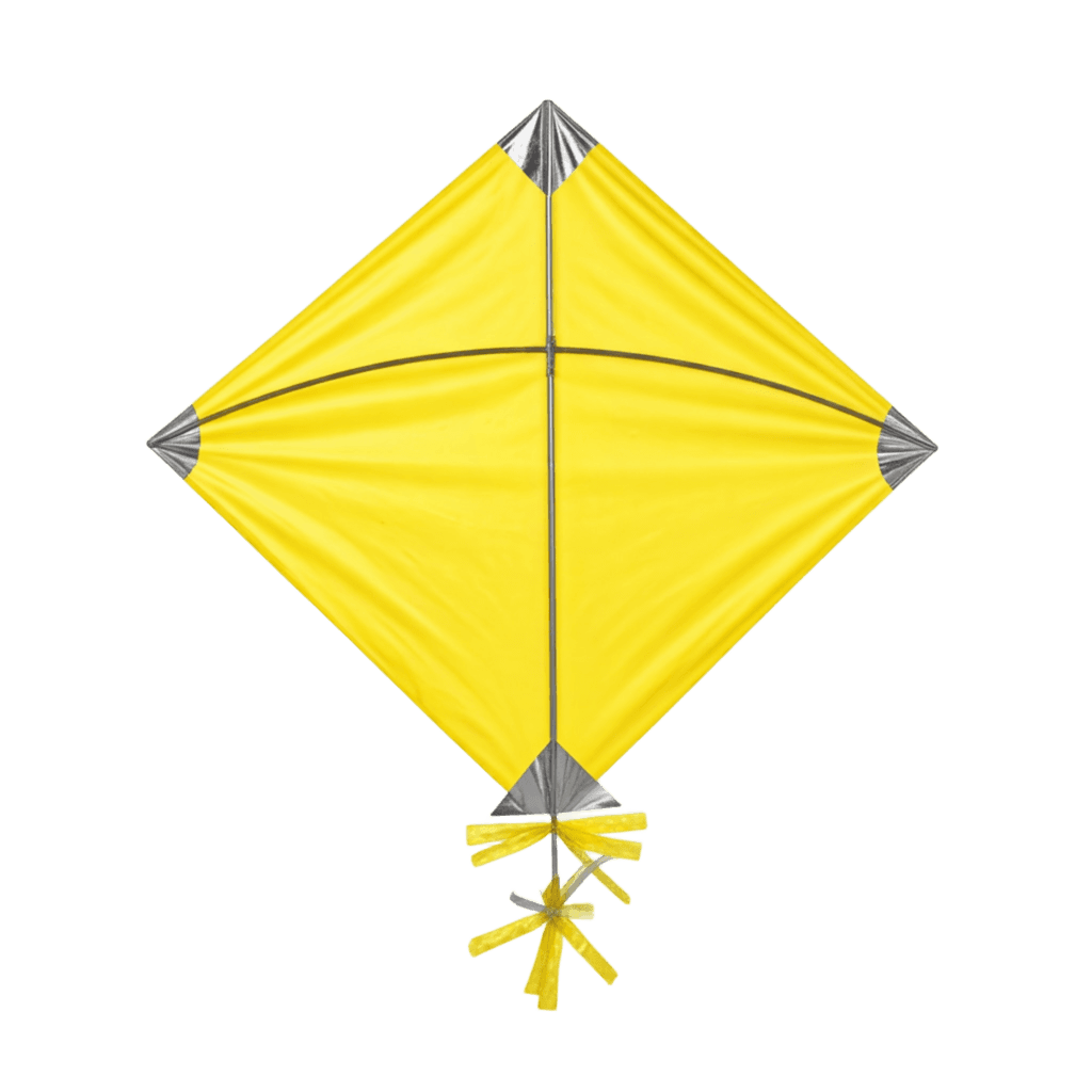 Yellow Kite PNG Transparent Image Free Download | PNG Perfect