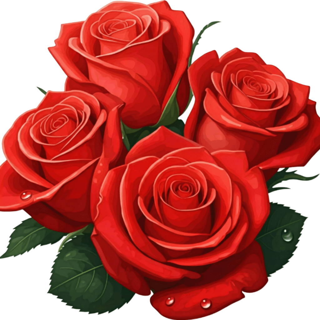 Red Rose Clipart PNG Transparent Image Free Download | PNG Perfect