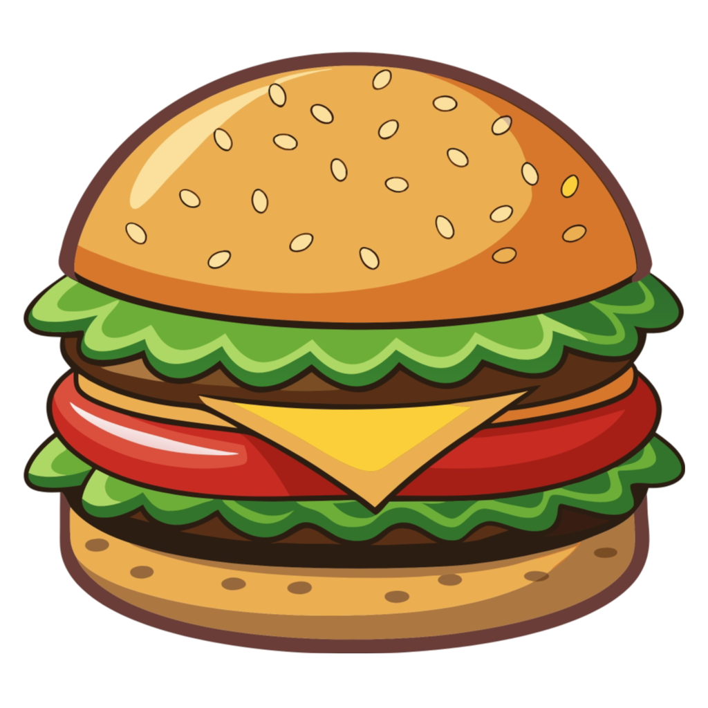 Burger Clipart PNG Transparent Image Free Download | PNG Perfect
