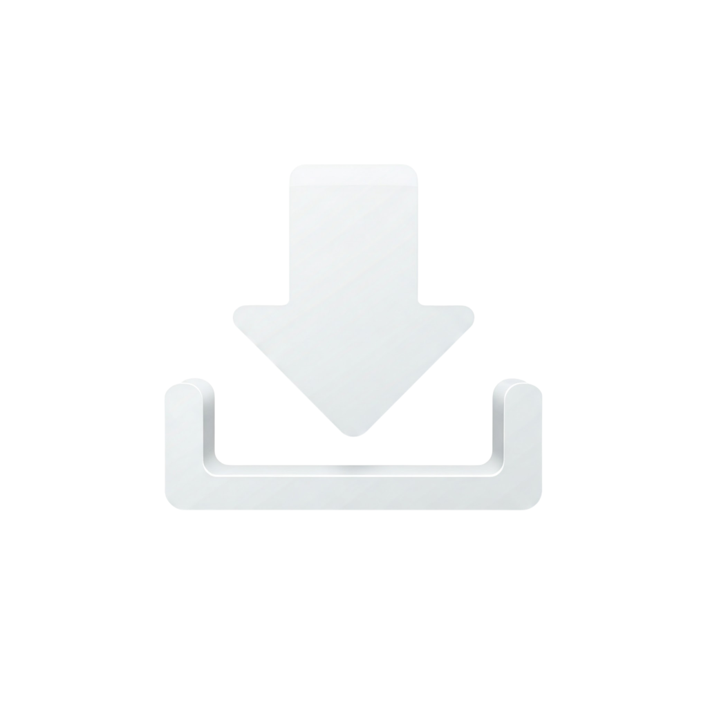 White Download Icon PNG Arrow PNG Transparent Image Free Download | PNG Perfect