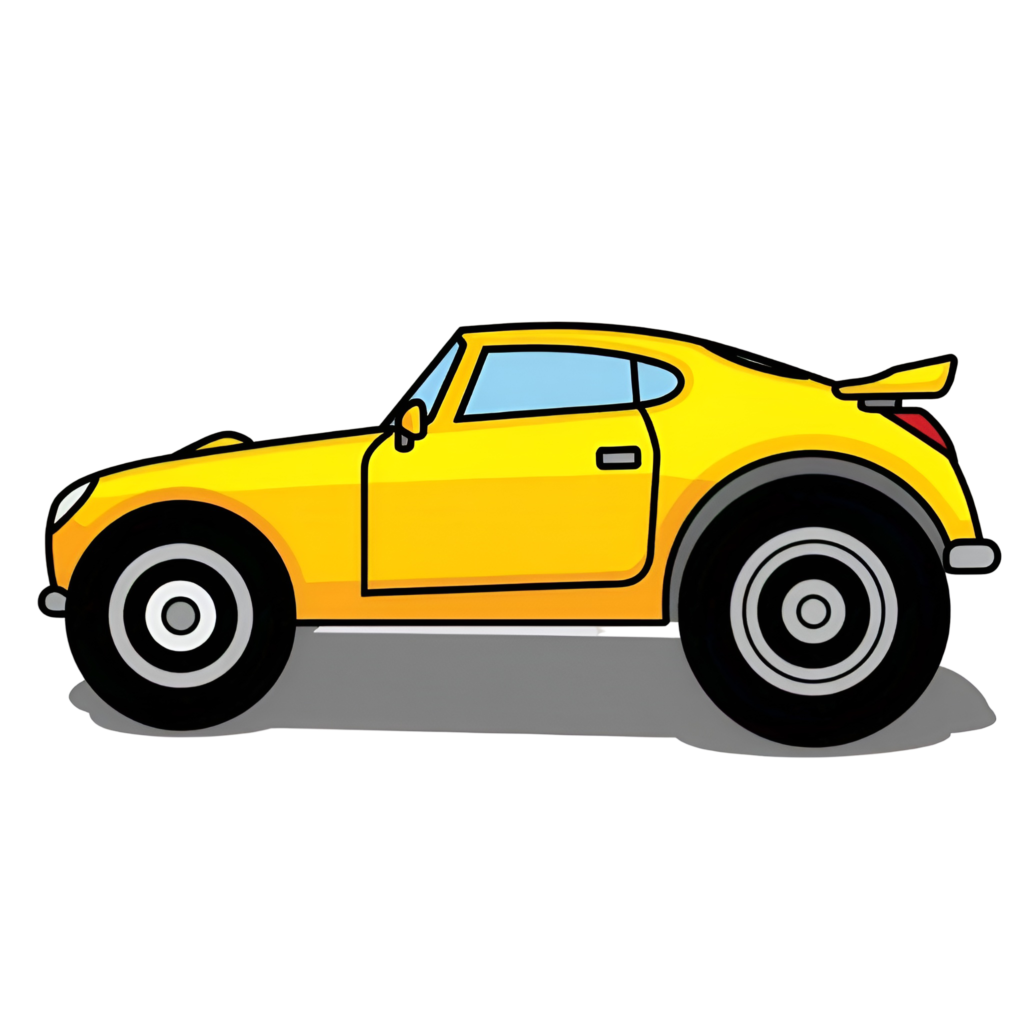 Yellow Car Clipart PNG Transparent Image Free Download | PNG Perfect