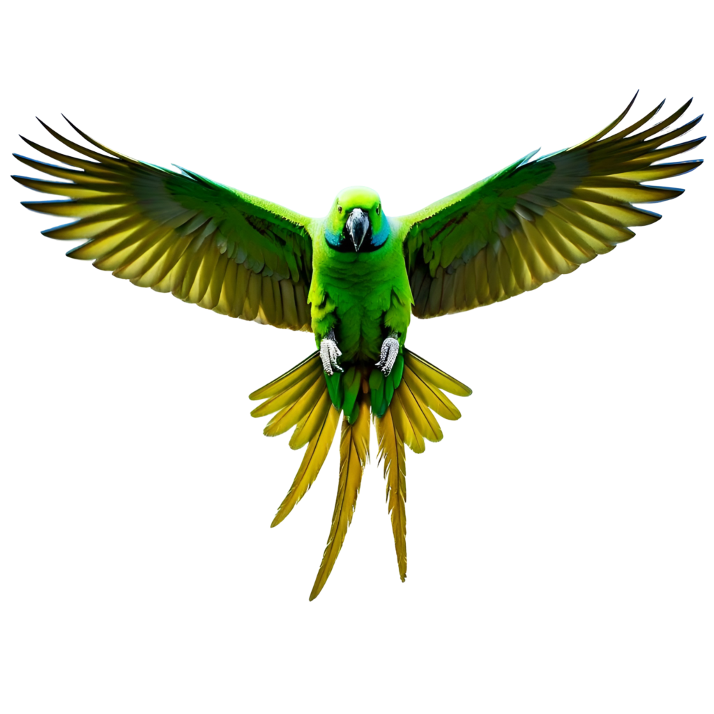 Green Parrot PNG Transparent Image Free Download | PNG Perfect