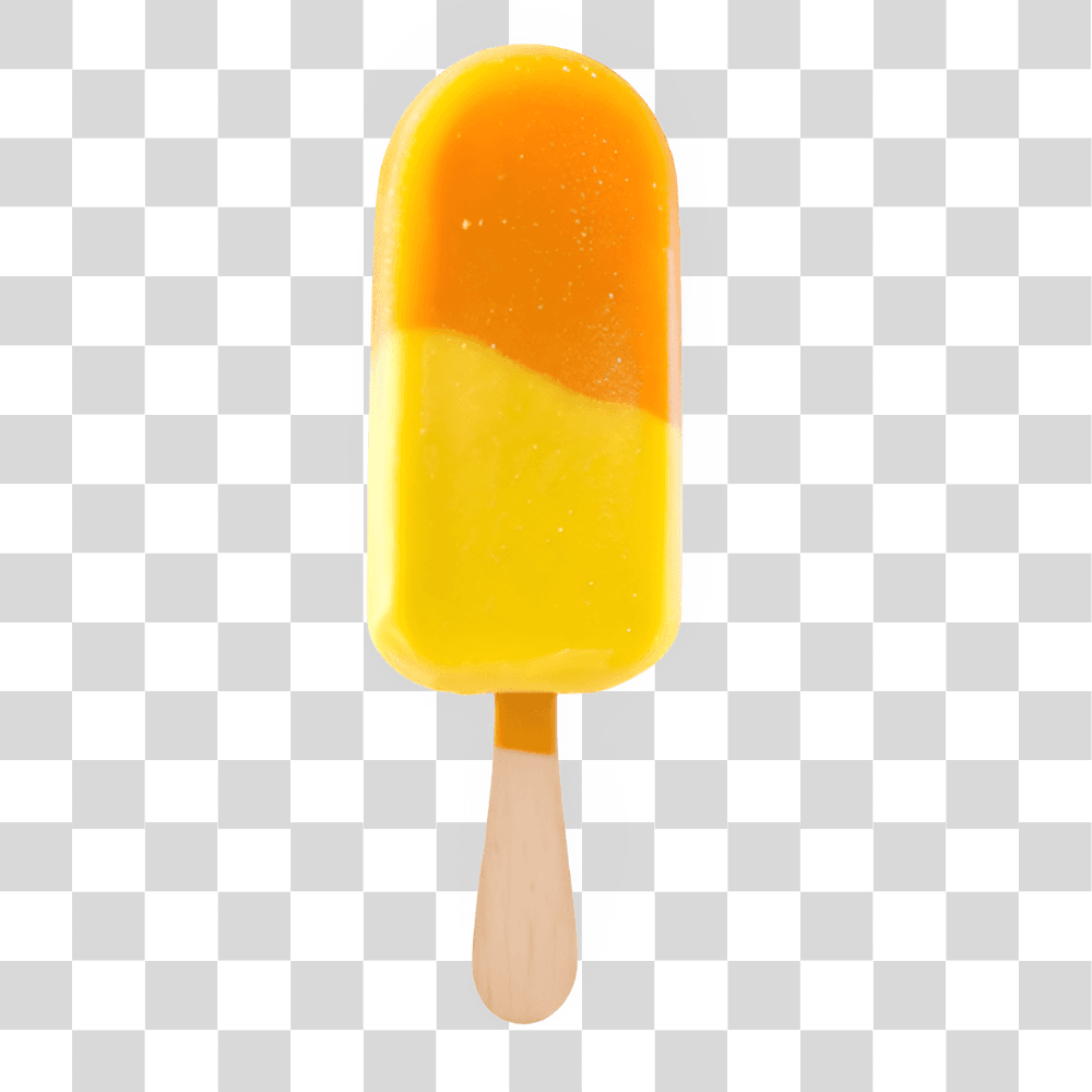 mango ice cream bar png, mango ice cream png, transparent mango ice cream
