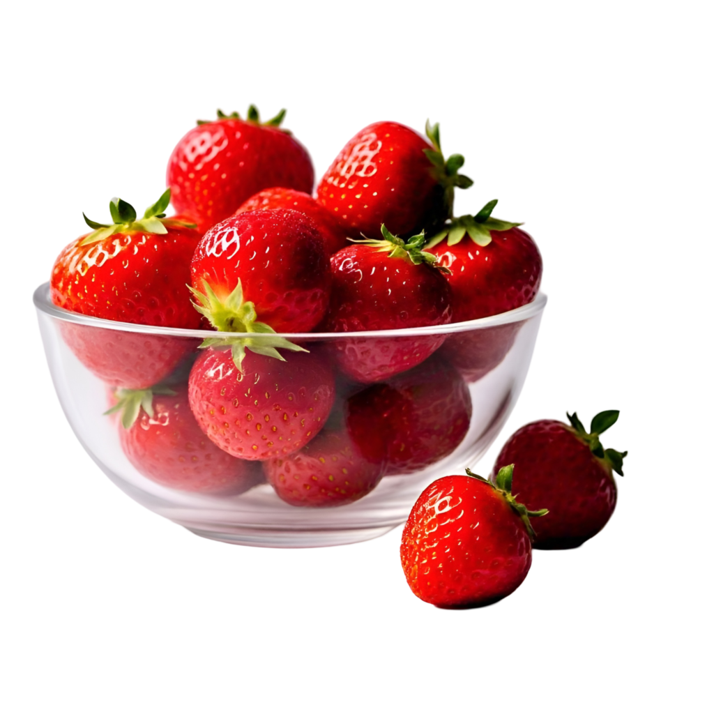 Strawberry Bowl PNG Transparent Image Free Download | PNG Perfect