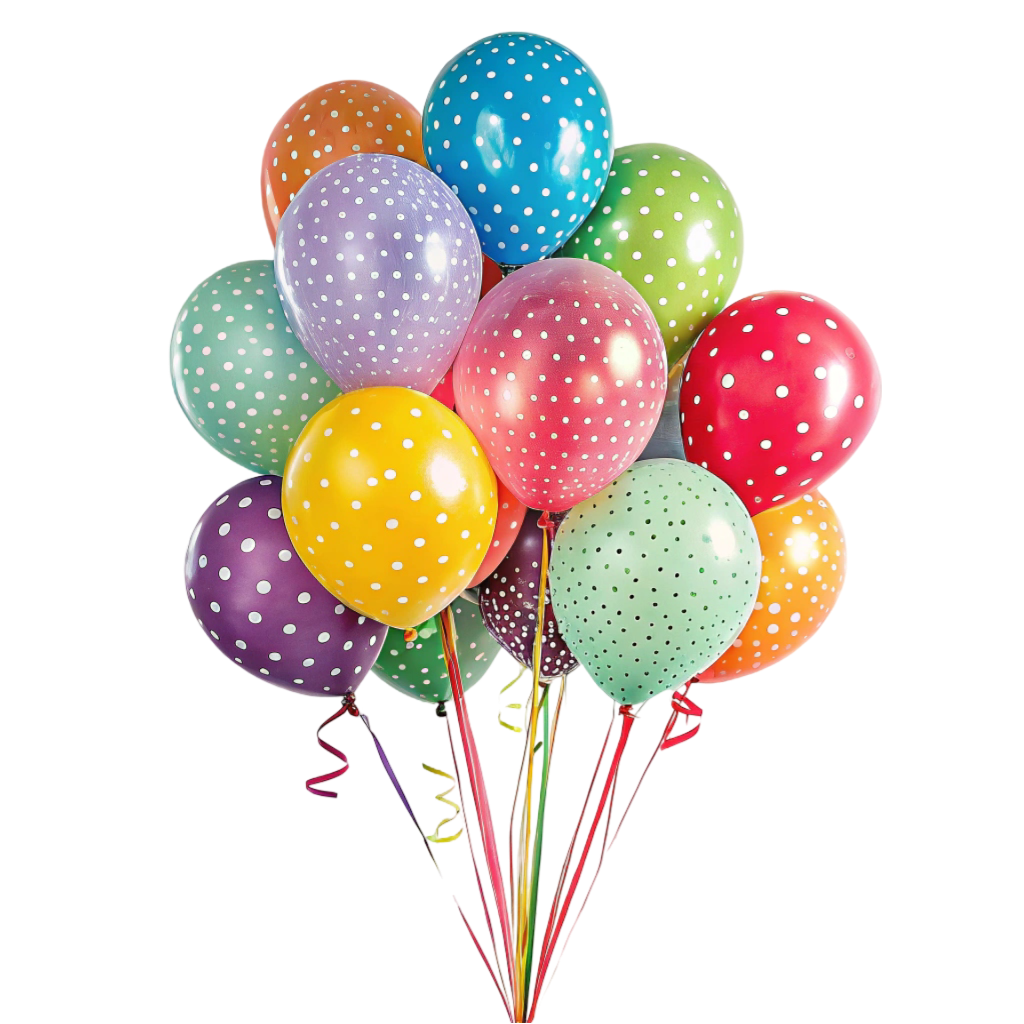 Birthday Balloons PNG Transparent Image Free Download | PNG Perfect