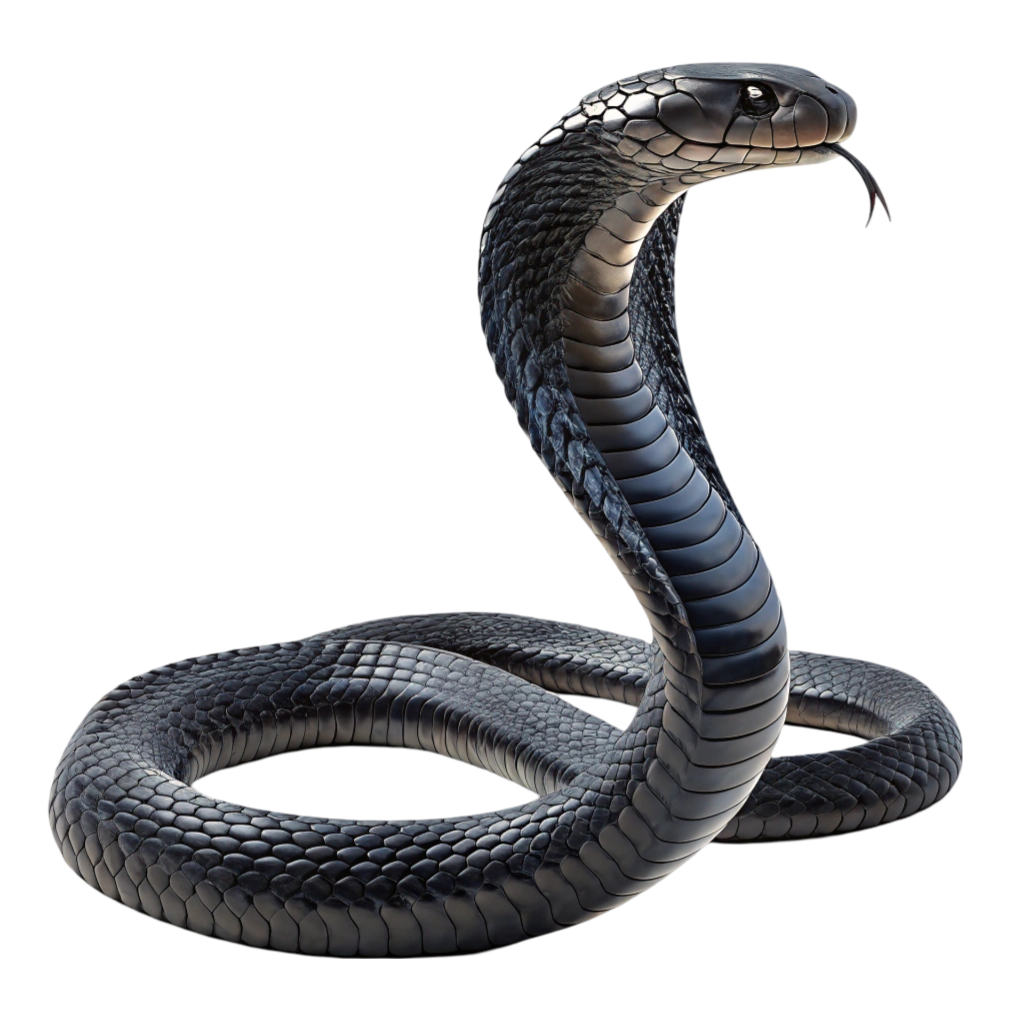 Black Cobra Snake PNG Transparent Image Free Download | PNG Perfect