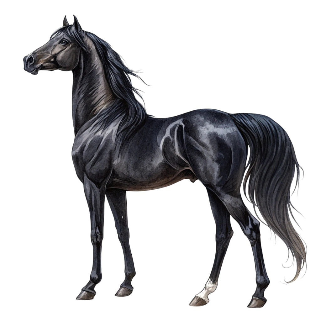 Black Horse PNG Transparent Image Free Download | PNG Perfect