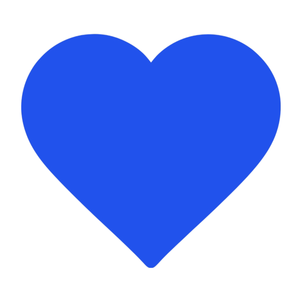 Blue Heart PNG Transparent Image Free Download | PNG Perfect