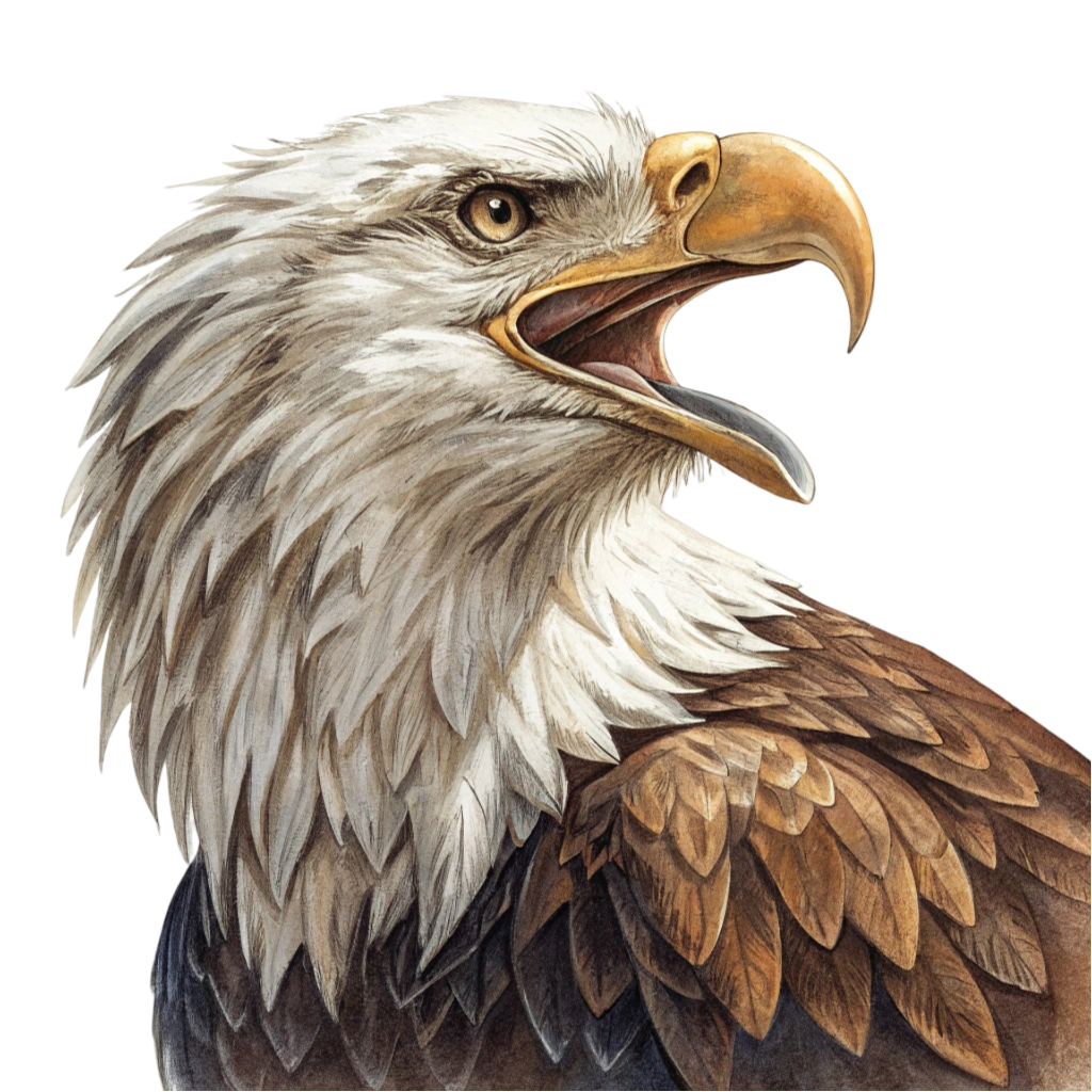 Eagle Illustration PNG Transparent Image Free Download | PNG Perfect