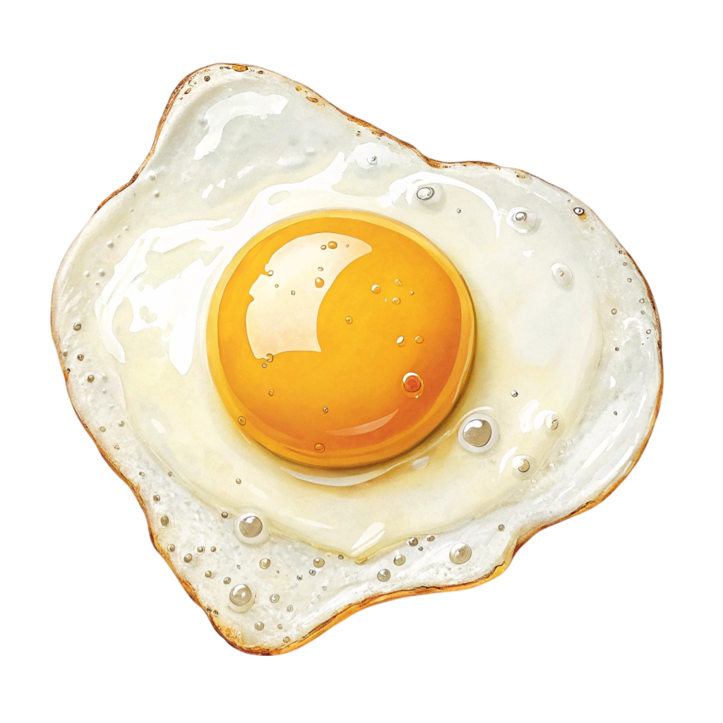 Fried Egg PNG Transparent Image Free Download | PNG Perfect