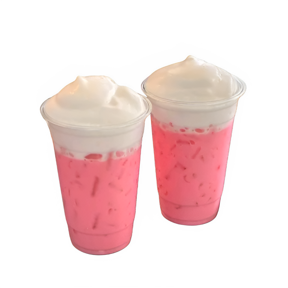 Srawberry & Vanilla Shake Ice Cream PNG Transparent Image Free Download | PNG Perfect