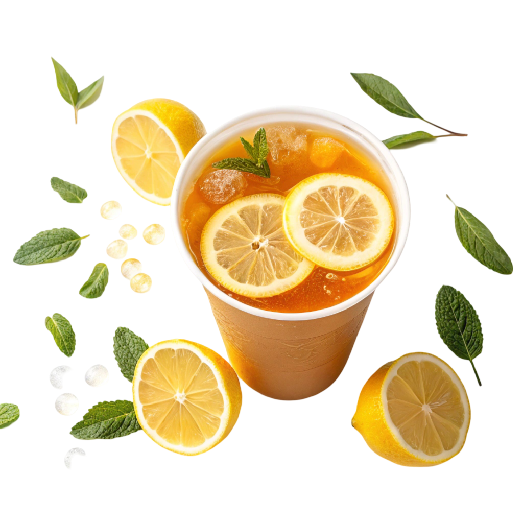Lemon Cold Tea PNG Transparent Image Free Download | PNG Perfect