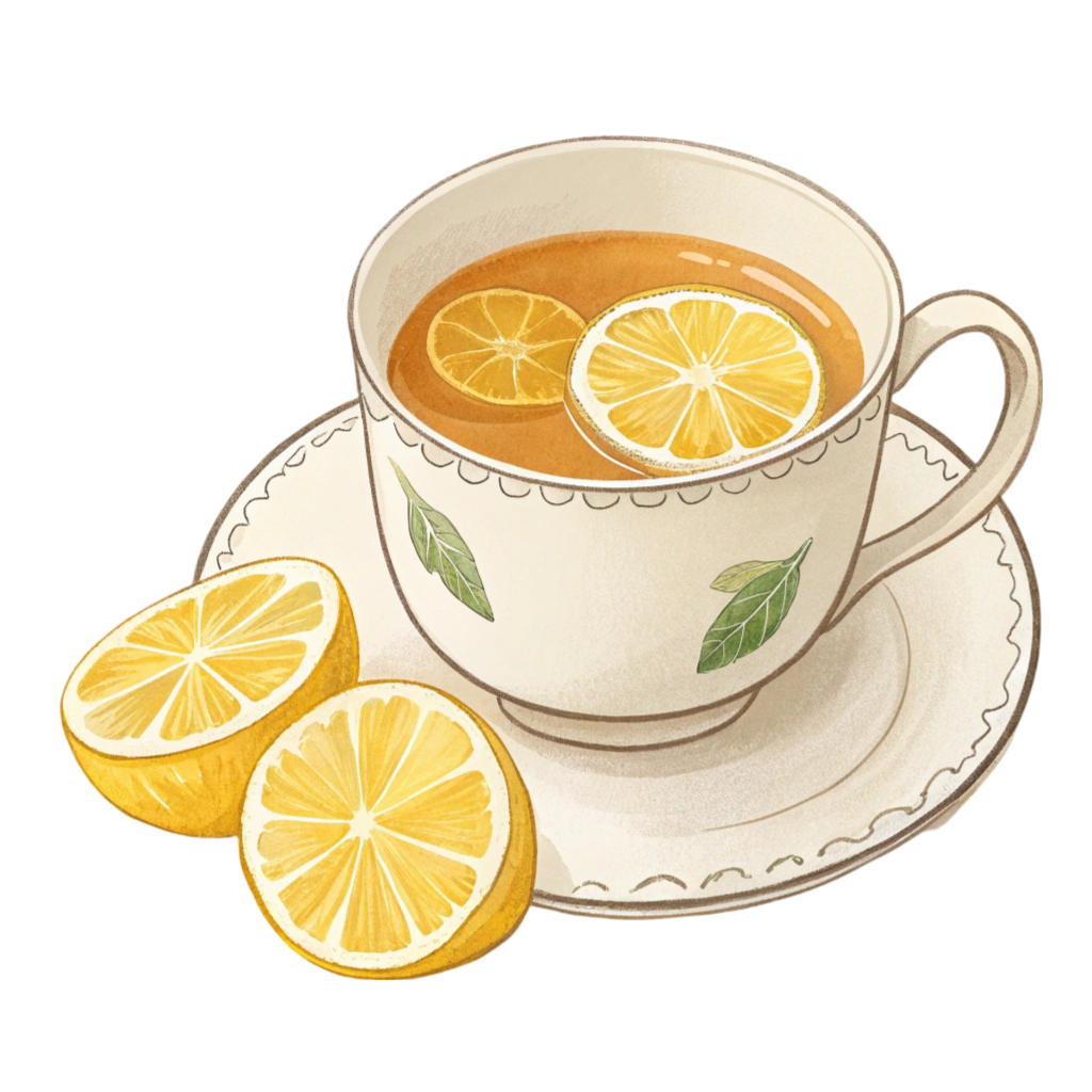Lemon Tea Clipart PNG Transparent Image Free Download | PNG Perfect