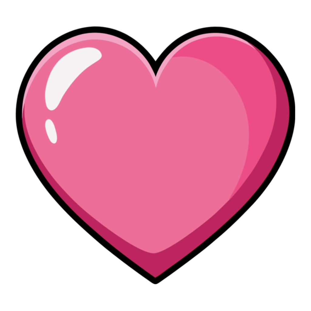 Pink Heart PNG Transparent Image Free Download | PNG Perfect