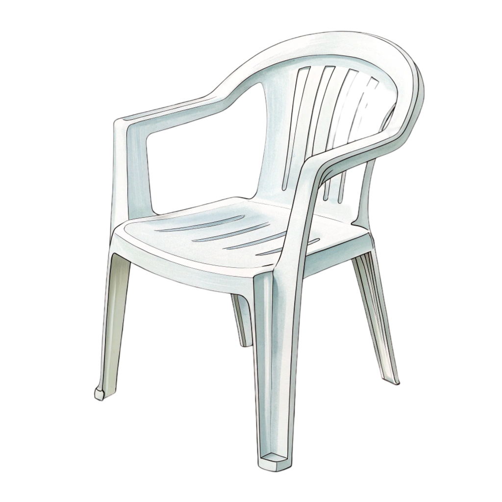 Plastic Chair PNG Transparent Image Free Download | PNG Perfect
