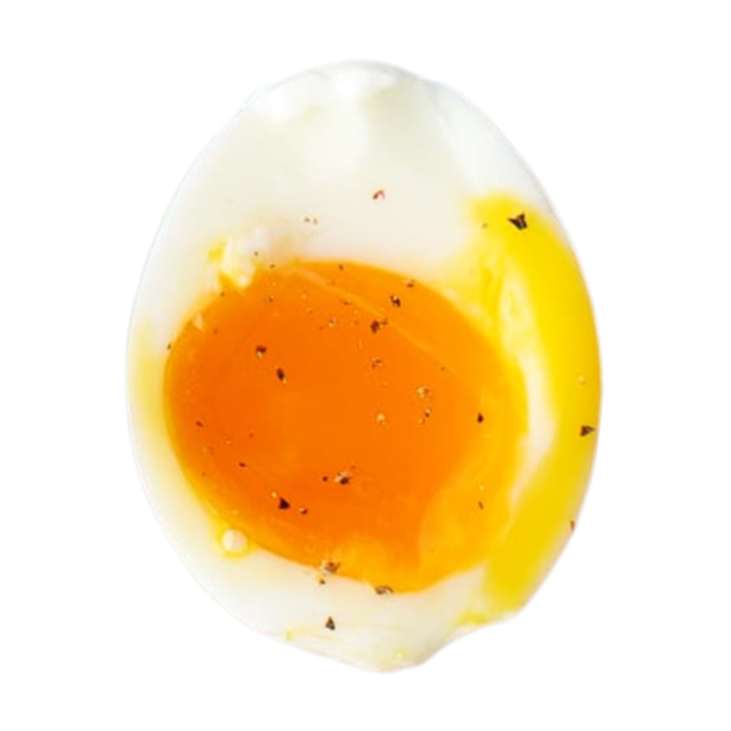 Soft Boiled Egg PNG Transparent Image Free Download | PNG Perfect