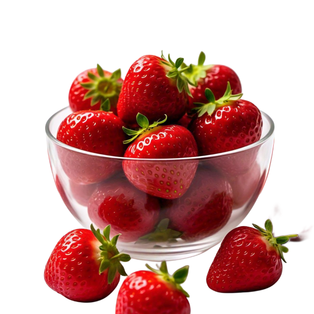 Strawberry Bowl PNG Transparent Image Free Download | PNG Perfect