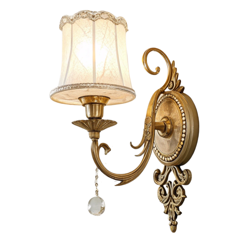 Round Shape Wall Lamp PNG Transparent Image Free Download | PNG Perfect