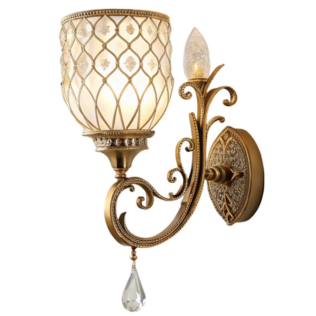 Elegant Round Shape Wall Lamp PNG Transparent Image Free Download | PNG Perfect
