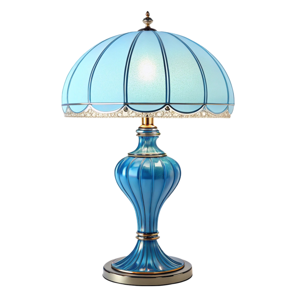 Blue Color Table Lamp PNG Transparent Image Free Download | PNG Perfect