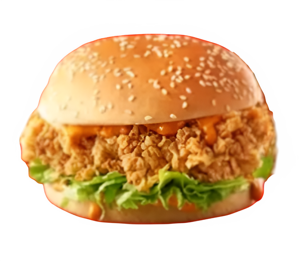 Chicken Zinger Burger PNG Transparent Image Free Download | PNG Perfect Transparent Image Free Download | PNG Perfect
