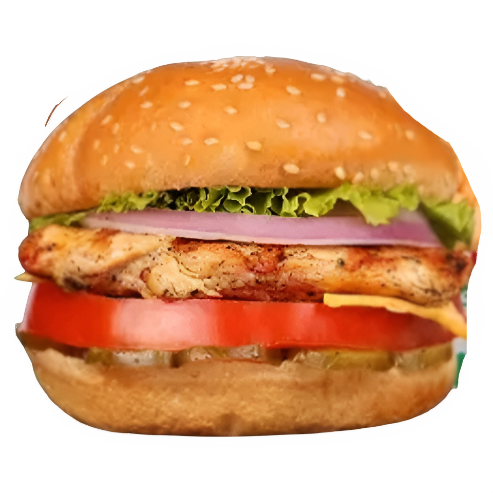 Chicken Patty & Veg Burger PNG Transparent Image Free Download | PNG Perfect Transparent Image Free Download | PNG Perfect