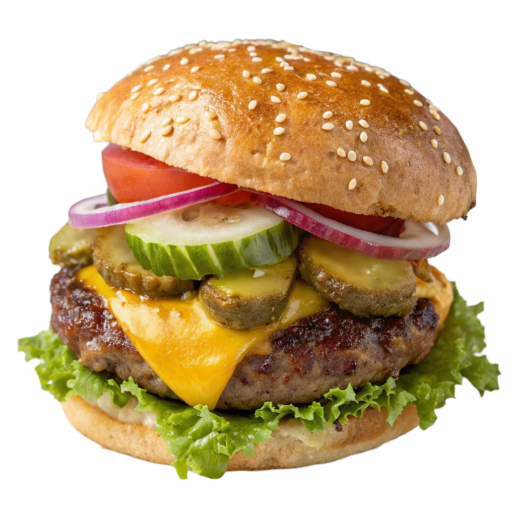 Cheese & Beef Patty Burger PNG Transparent Image Free Download | PNG Perfect Transparent Image Free Download | PNG Perfect