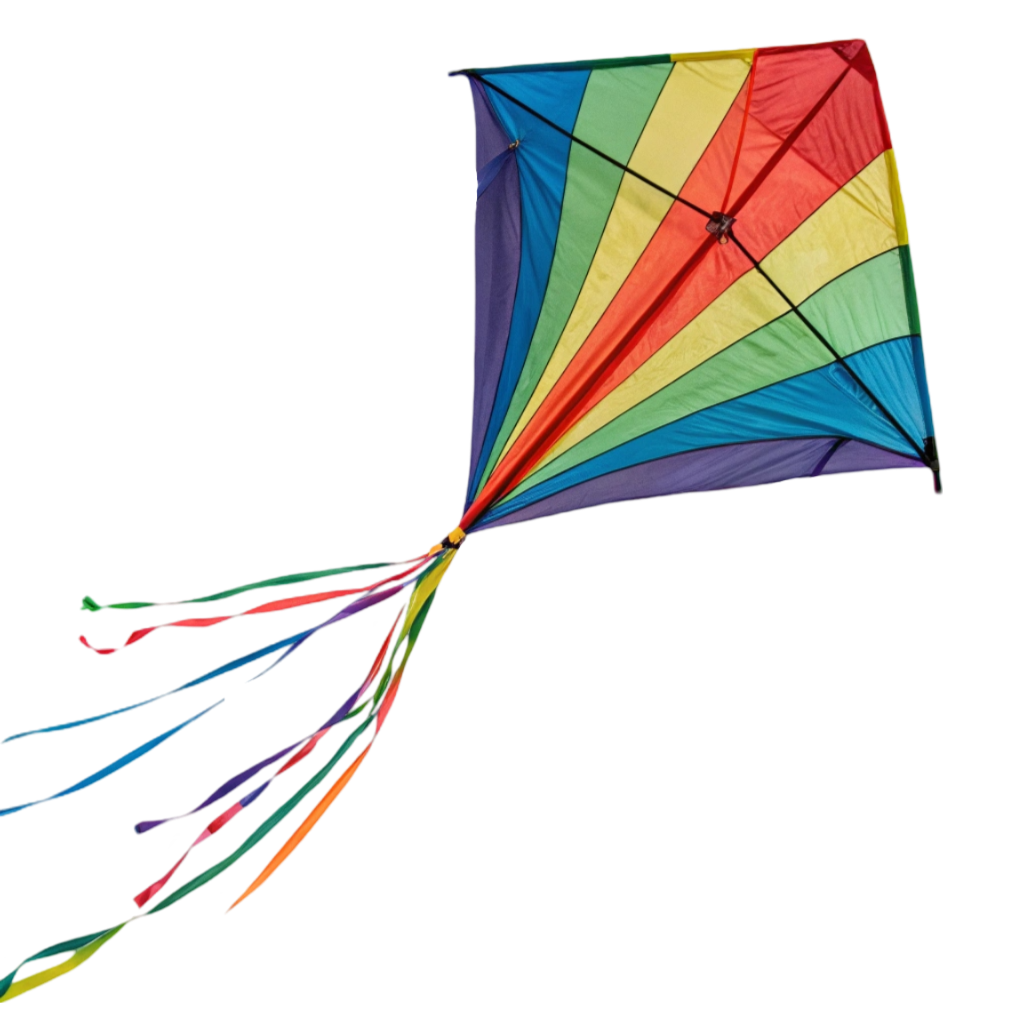 Colorful Flying Kite PNG Transparent Image Free Download | PNG Perfect