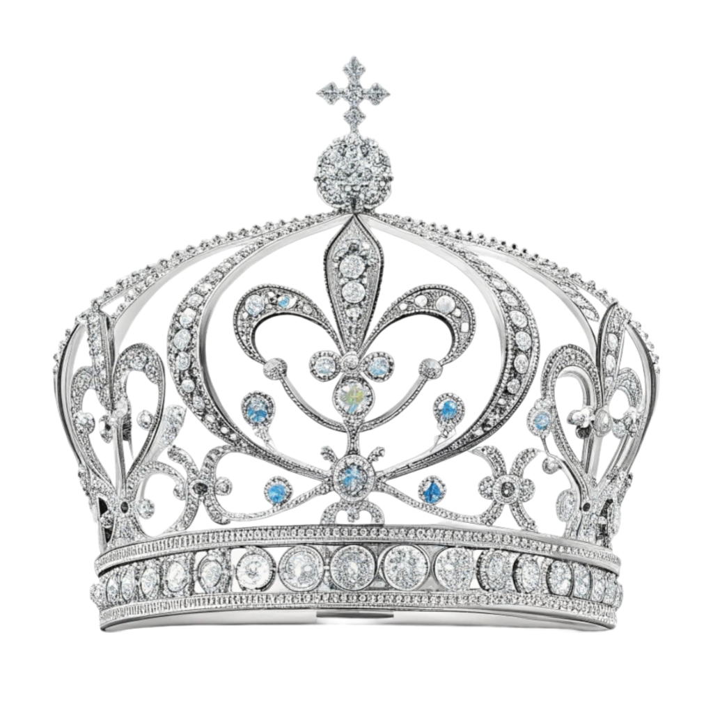 Silver Crown PNG Transparent Image Free Download | PNG Perfect