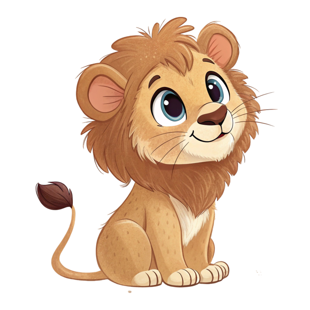 Cute Cartoon Lion PNG Transparent Image Free Download | PNG Perfect Transparent Image Free Download | PNG Perfect
