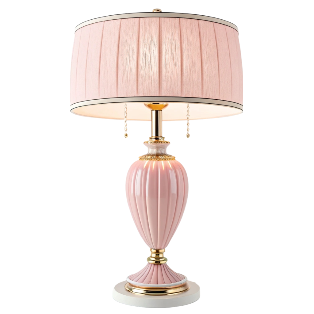 Pink Color Table Lamp PNG Transparent Image Free Download | PNG Perfect