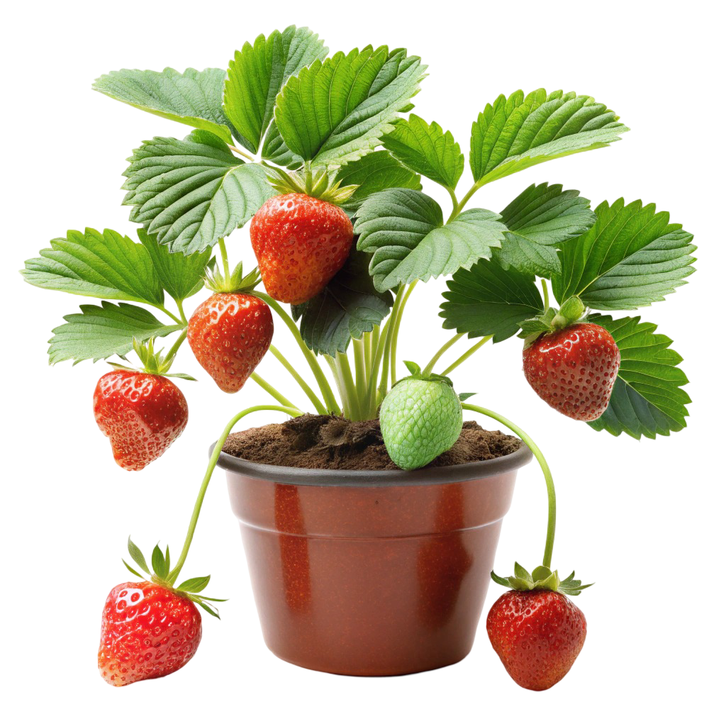 Strawberry Plant PNG Transparent Image Free Download | PNG Perfect