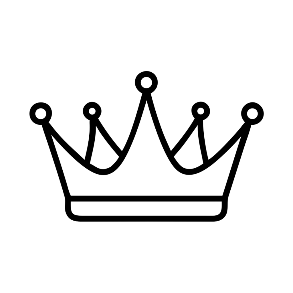 Crown Outline PNG Transparent Image Free Download | PNG Perfect