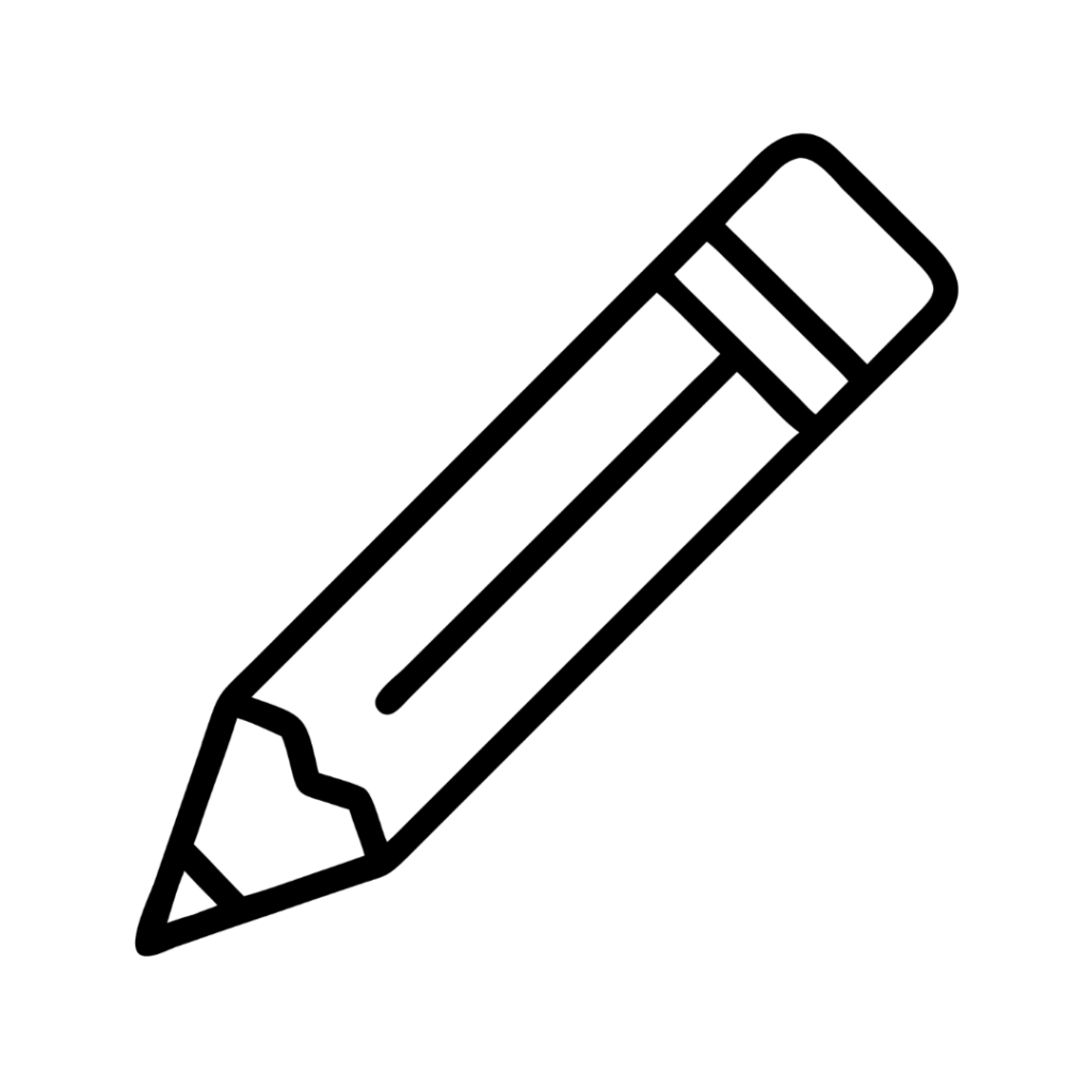 Pencil Outline PNG Transparent Image Free Download | PNG Perfect