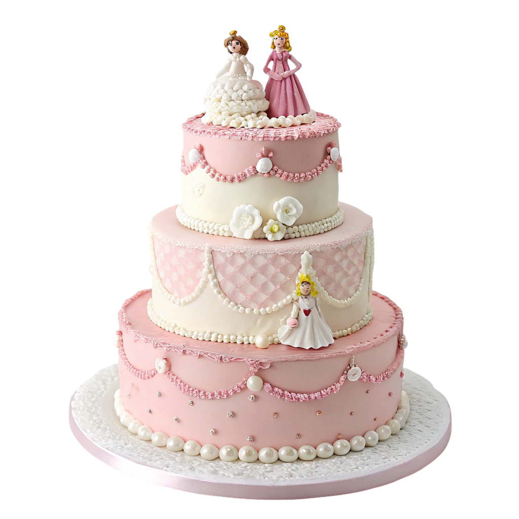 Dolls Birthday Cake PNG Transparent Image Free Download | PNG Perfect