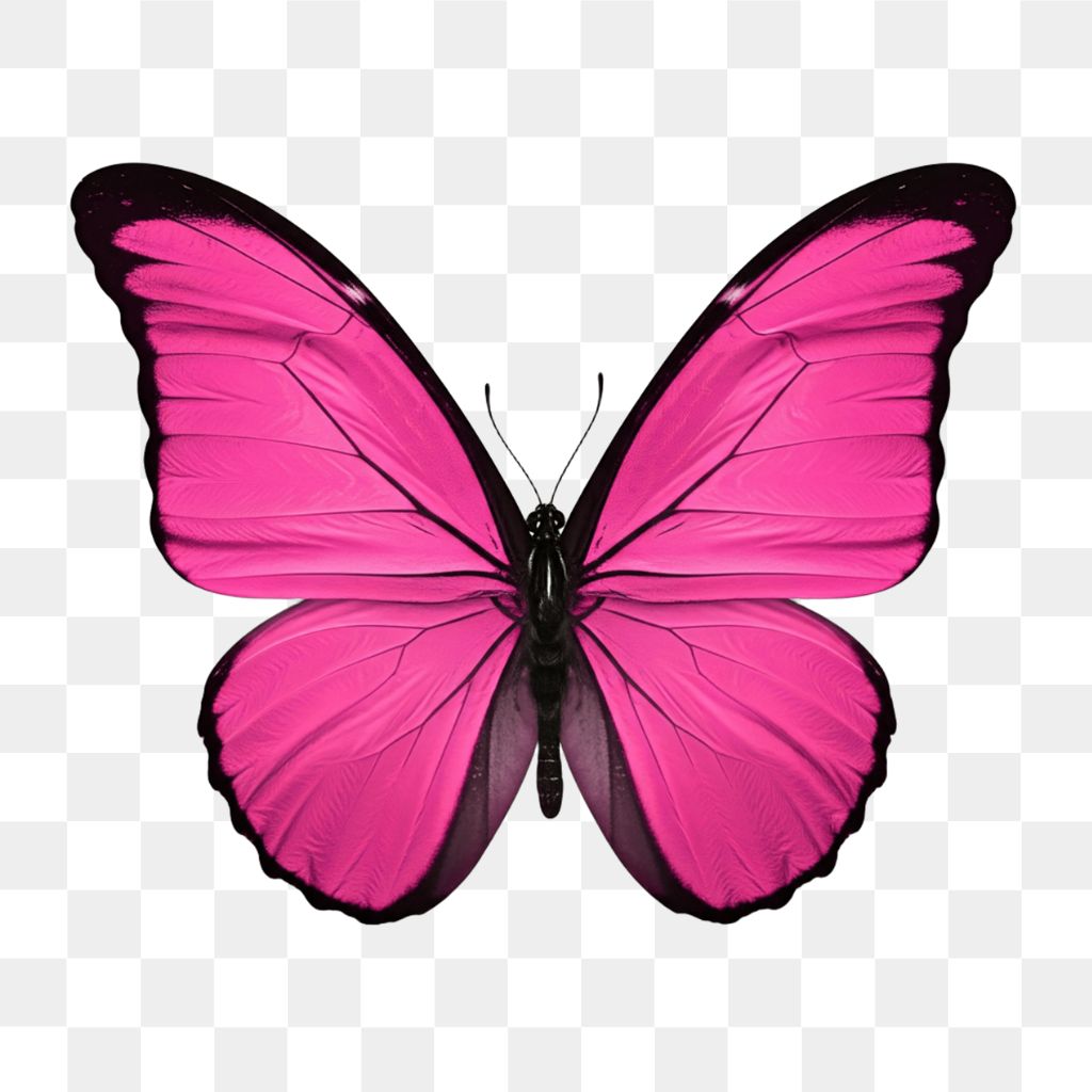 Pink Butterfly PNG Transparent Image For Free Download | PNG Perfect